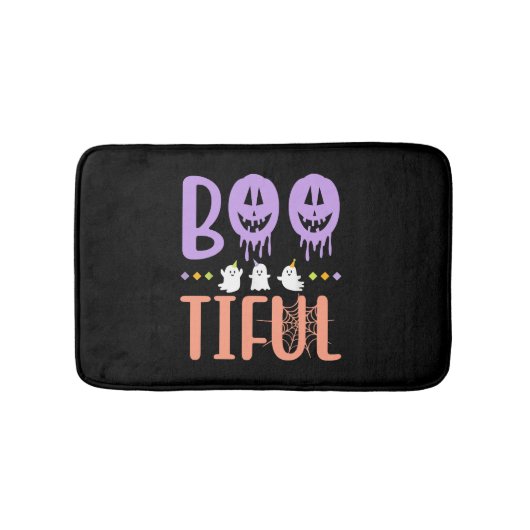 Bootiful Halloween Ghost Kostuum Mannen Vrouwen Gr Badmat (Voorkant)