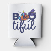 Bootiful Halloween Grappige Eenhoorn Pompoen lanta Blikjeskoeler (Voorkant)