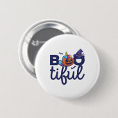 Bootiful Halloween Grappige Eenhoorn Pompoen lanta Ronde Button 5,7 Cm (Voorkant /achterkant)