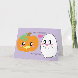BOOtiful Pumpkin Love Wenskaart Kaart