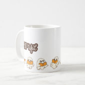 'BOOTIFUL' Schattigee Halloween Mok - 11oz (Voorkant links)
