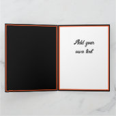 Bootiful Times Coming beroemd gemaakt door Hallowe Kaart (Binnen)