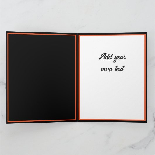 Bootiful Times Coming beroemd gemaakt door Hallowe Kaart (Binnen)