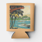  bootjes in Fort Lauderdale Blikjeskoeler (Voorkant)