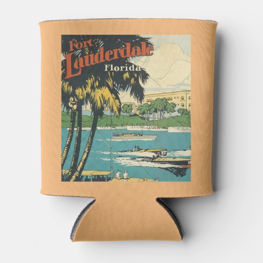  bootjes in Fort Lauderdale Blikjeskoeler (Voorkant)