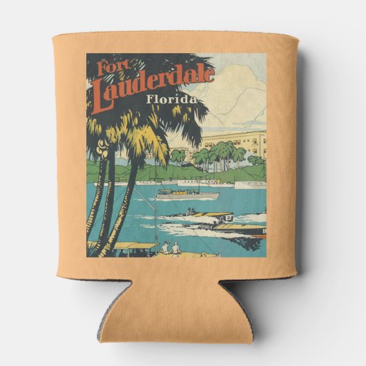  bootjes in Fort Lauderdale Blikjeskoeler (Achterkant)