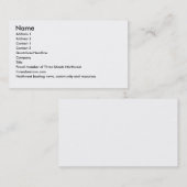 bootkaarten visitekaartje (Voorkant / Achterkant)