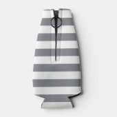 Bootkapitein Gepersonaliseerd Slate Grey Flesjeskoeler (Achterkant)