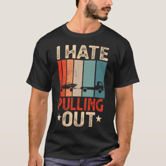 Bootkapitein Ik haat het uitvaren Funny Boating T-shirt