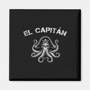 Bootkapitein Ponton Octopus Piraat Zeevarend Manne Magneet