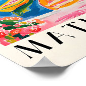 Bootkunst Print, Dopamine Decor, Stranddecoratie,  Poster (Hoek)