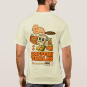 Bootleg Cartoon Coffee Mug Graphic tee gift lover T-shirt (Achterkant)