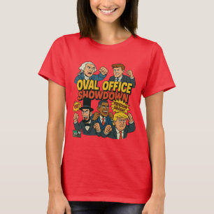 Bootleg Cartoon Presidenten T-shirt