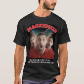 Bootleg Concert 3 Photo and Text Personalized Fun T-shirt (Voorkant)