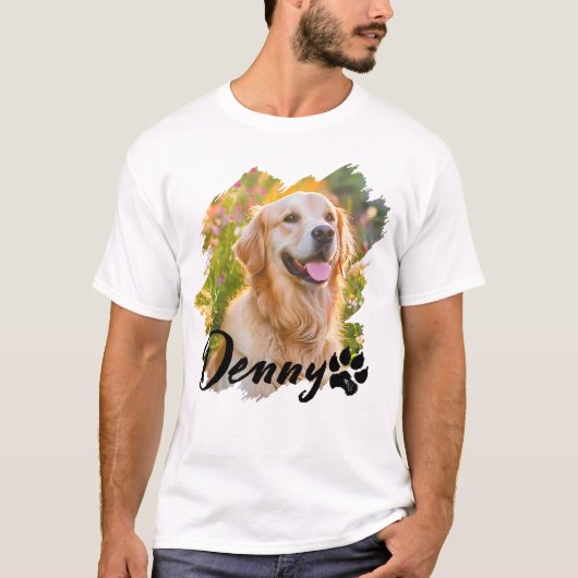 Bootleg Dog Pet Photo Animal 90s 1W1 T-shirt (Voorkant)