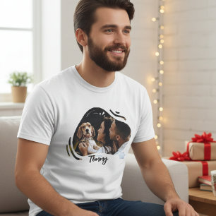 Bootleg Hond huisdier foto 90s Retro Vintage Poot T-shirt
