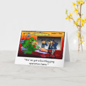 Bootleg Operation Funny Cartoon T - shirts & cadea Kaart (Gele Bloem)