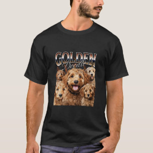 Bootleg stijl Rap T-shirt Goldendoodle Hondenontwe