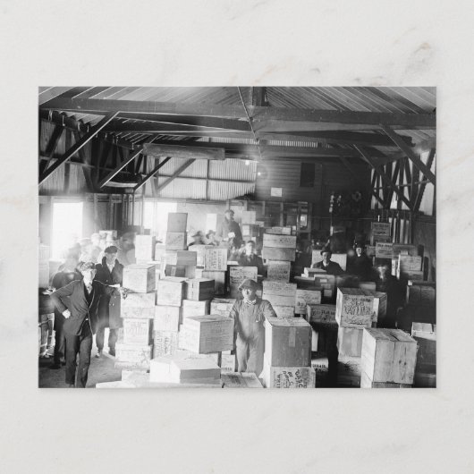 Bootleg Whiskey Warehouse, 1920 Briefkaart (Voorkant)