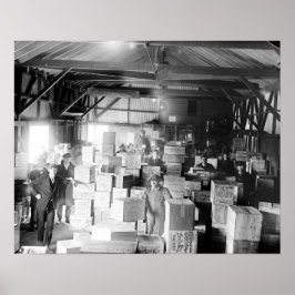 Bootleg Whiskey Warehouse, 1920.  foto Poster