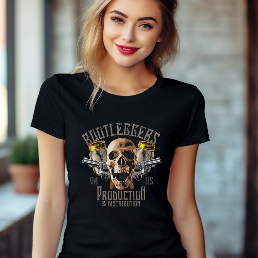 Bootleggers productie en distributie T-shirt