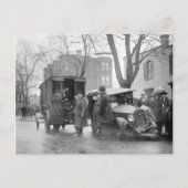 Bootlegger's Wrecked Car, 1922 Briefkaart (Voorkant)