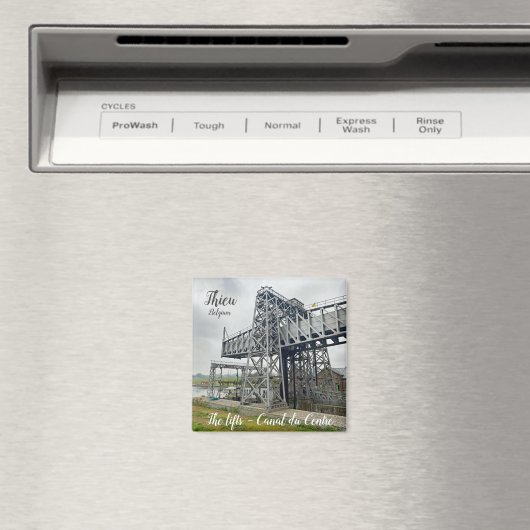 Bootlift van Thieu in België Magneet (Insitu (Vaatwasser))