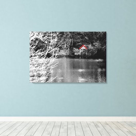bootloods canvas afdruk (Insitu (Houten vloer))