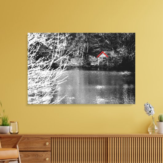bootloods canvas afdruk (Insitu (Woonkamer))