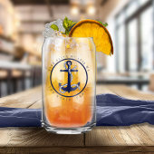 Bootnaam en Anker ID619 Blikvorm Glas