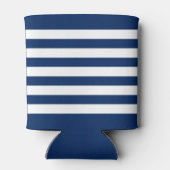 Bootnaam Nautisch Ankerkompas marine blauwe streep Blikjeskoeler (Achterkant)