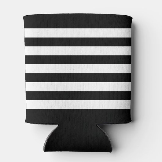 Bootnaam nautische anker riemen helm gestreepte blikjeskoeler (Achterkant)