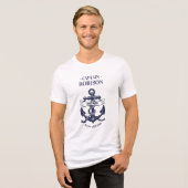 Bootnaamanker Tri-Blend Shirt (Voorkant volledig)