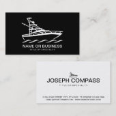 bootpictogram visitekaartje (Voorkant / Achterkant)