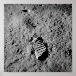 Bootprint op de maan - Apollo 11 - 1969 Poster