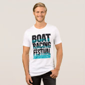 bootracefeest Tri-Blend shirt (Voorkant volledig)