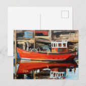 bootreflectie briefkaart (Voorkant / Achterkant)