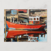 bootreflectie briefkaart (Voorkant)