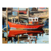 bootreflectie foto afdruk (Voorkant)