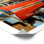 Bootreflectie Poster (Hoek)