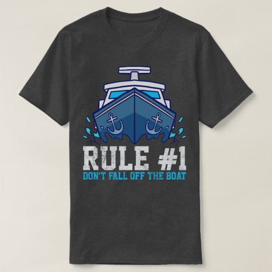 Bootregel 1 t-shirt (Design voorkant)