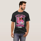 Boots And Bling It's Cowgirl Thing Black History G T-shirt (Voorkant volledig)