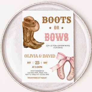 Boots and Bows Geslacht Reveal Kaart