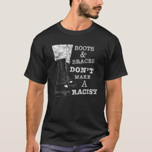 Boots and Braces Anti Racism Street Punks Skinh T-shirt