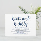 Boots and Bubble, Vrijgezellenfeest Celebration In Kaart (Staand voorkant)