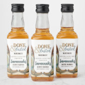 Boots and Bubbly Country Cowgirl Western Verjaarda Likeurfles Etiket (Flessen)