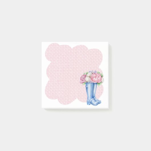Boots and Roses Post-Its Post-it® Notes (Voorkant)