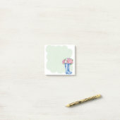 Boots and Roses Post-Its Post-it® Notes (Op bureau)