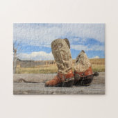 Boots and Spurs Puzzle Legpuzzel (Horizontaal)