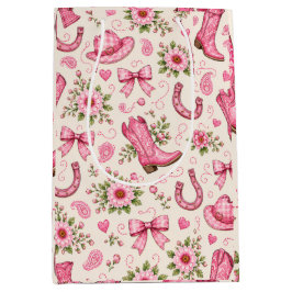 Boots Bows and Baby Toes Medium Cadeauzakje